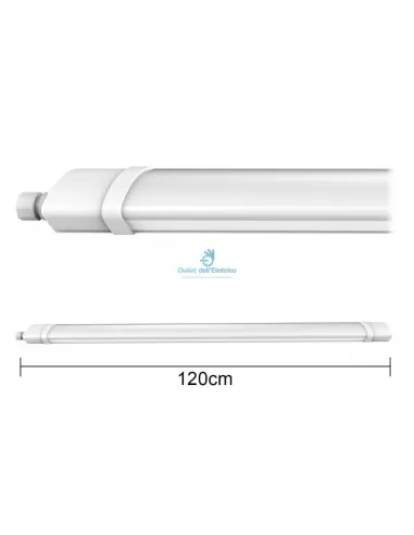 Plafón LED Alcapower IP65 120cm 60W 6000lm 4000k 929818